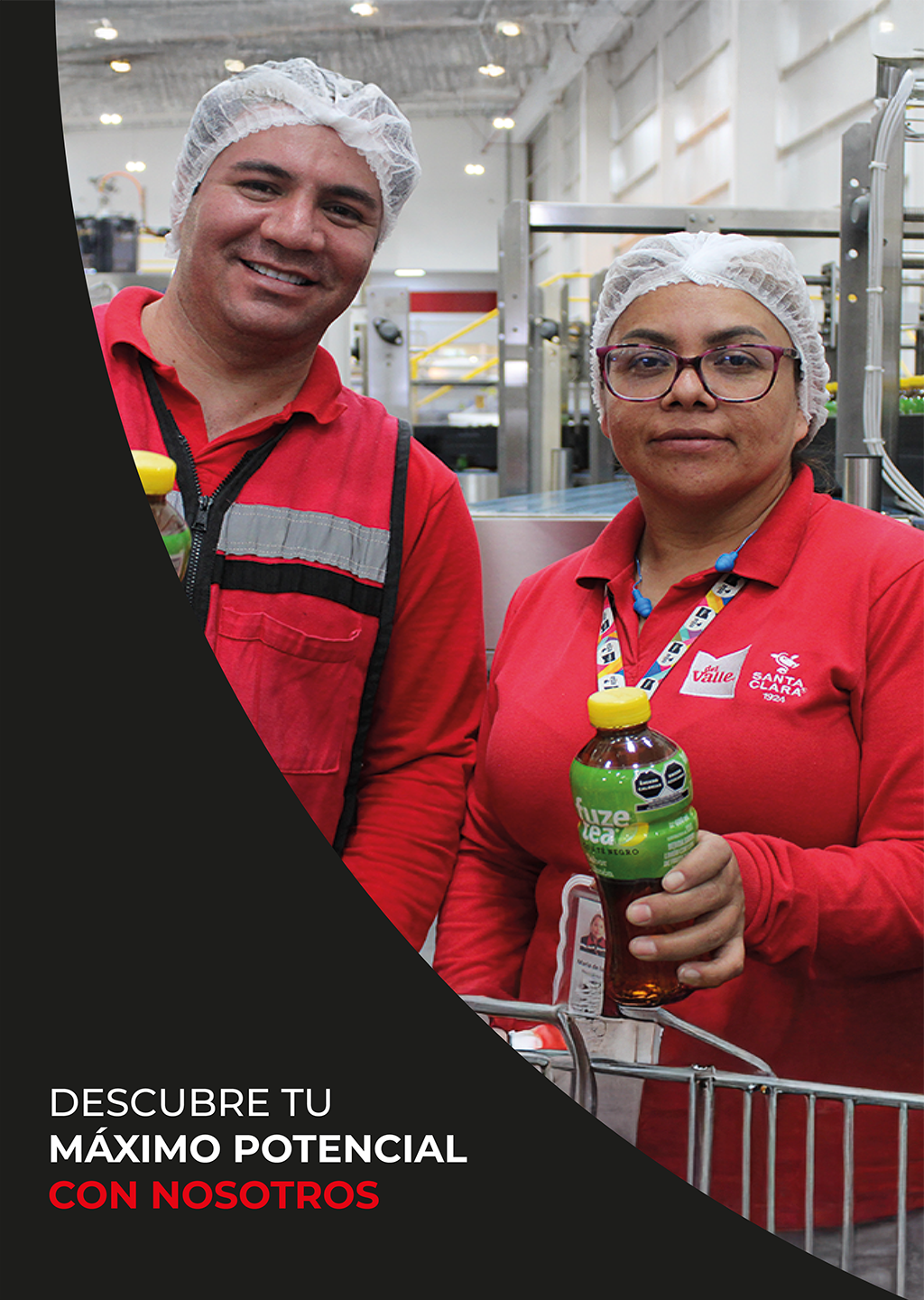 Colaboradores de Jugos del Valle - Santa Clara en la planta